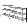 NSF Multifonction réglable Epoxy Metal Wire Display Shelving Unit